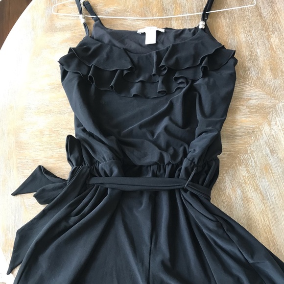 WHBM White House Black Market Romper w/ pockets - Picture 1 of 5